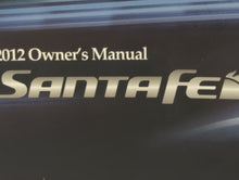 2012 Hyundai Santa Fe Owners Manual Book Guide OEM Used Auto Parts