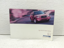 2004 Subaru Forester Owners Manual Book Guide OEM Used Auto Parts