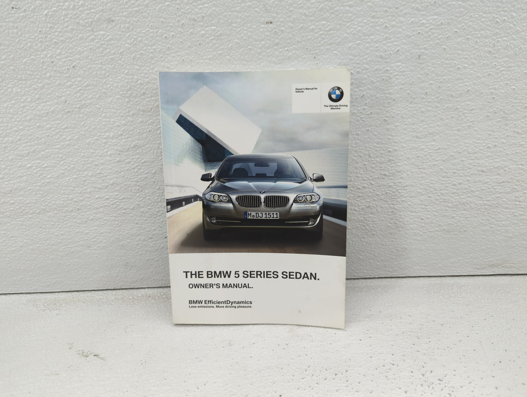 2012 Bmw 528i Owners Manual Book Guide OEM Used Auto Parts