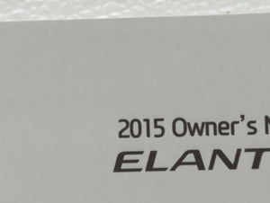 2015 Hyundai Elantra Owners Manual Book Guide OEM Used Auto Parts