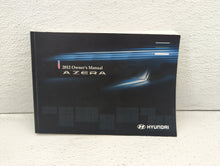 2012 Hyundai Azera Owners Manual Book Guide OEM Used Auto Parts