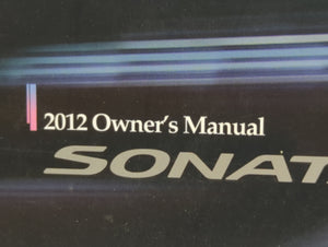 2012 Hyundai Sonata Owners Manual Book Guide OEM Used Auto Parts