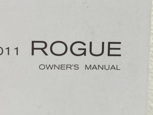 2011 Nissan Rogue Owners Manual Book Guide OEM Used Auto Parts