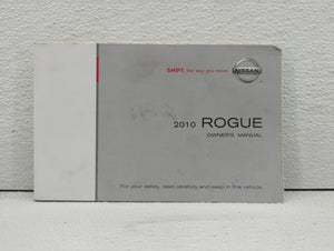 2010 Nissan Rogue Owners Manual Book Guide OEM Used Auto Parts