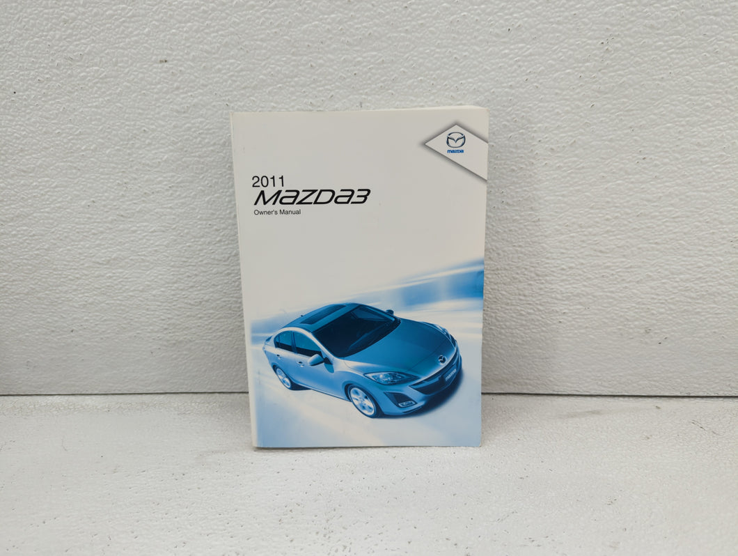 2011 Mazda 3 Owners Manual Book Guide OEM Used Auto Parts