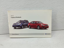 2013 Subaru Legacy Owners Manual Book Guide OEM Used Auto Parts