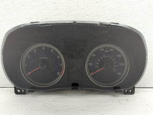 2012-2013 Hyundai Accent Instrument Cluster Speedometer Gauges P/N:94001-1R000 94001-1R020 Fits 2012 2013 OEM Used Auto Parts