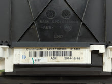 2015 Subaru Legacy Instrument Cluster Speedometer Gauges P/N:85003AL00A Fits OEM Used Auto Parts