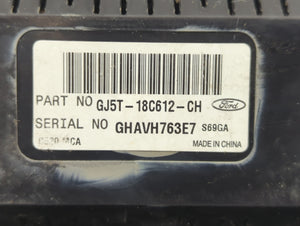 2018-2019 Ford Escape Climate Control Module Temperature AC/Heater Replacement P/N:GJ5T-18C612-CJ GJ5T-18C612-CH Fits 2018 2019 OEM Used Auto Parts