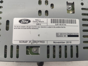 2019 Ford Escape Radio AM FM Cd Player Receiver Replacement P/N:GJ5T-19C107-HA GJ5T-19C107-KA Fits OEM Used Auto Parts