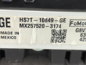 2017 Ford Fusion Instrument Cluster Speedometer Gauges P/N:HS7T-10849-GE HS7T-10849-AG Fits OEM Used Auto Parts