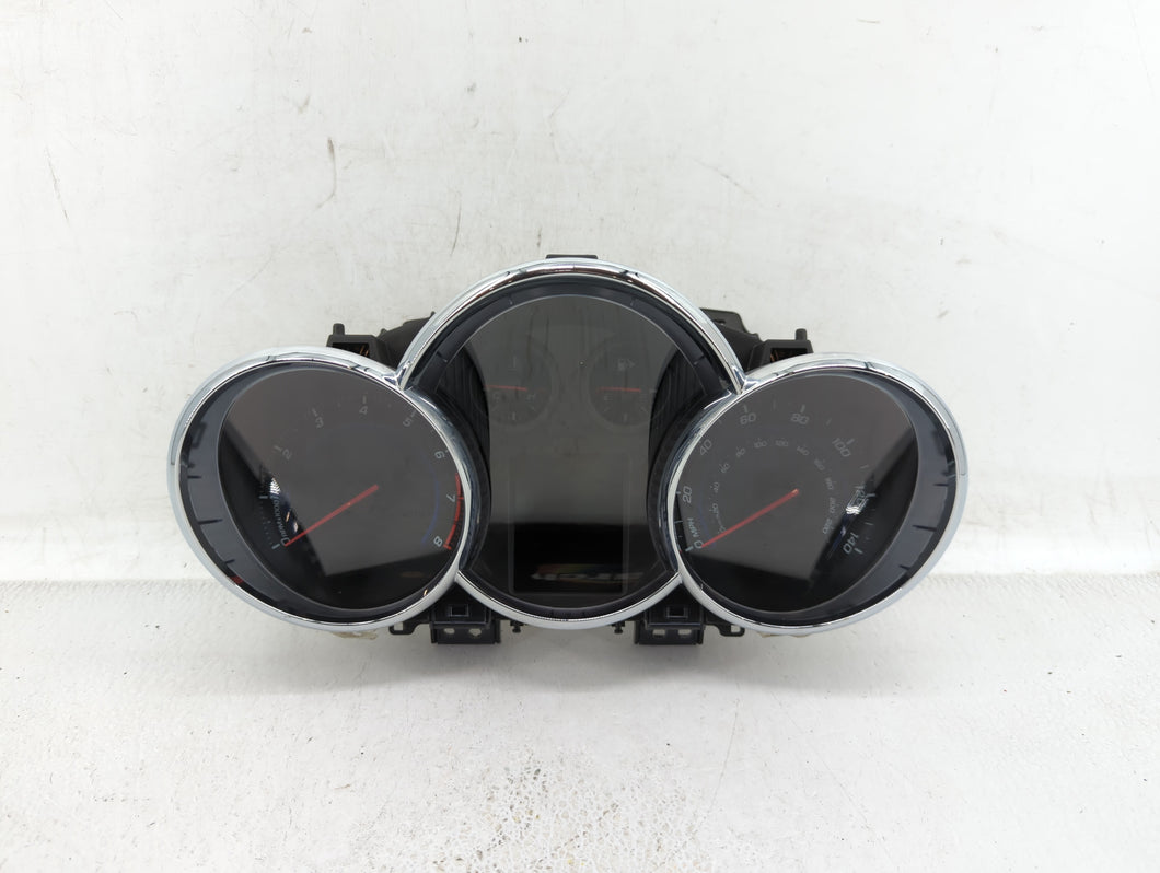 2012 Chevrolet Cruze Instrument Cluster Speedometer Gauges P/N:95487984 95216802 Fits OEM Used Auto Parts