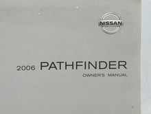 2006 Nissan Pathfinder Owners Manual Book Guide OEM Used Auto Parts