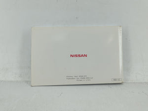 2006 Nissan Pathfinder Owners Manual Book Guide OEM Used Auto Parts