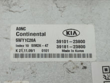 2010 Kia Soul PCM Engine Computer ECU ECM PCU OEM P/N:39181-23800 39101-23800 Fits OEM Used Auto Parts