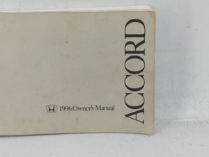 1996 Honda Accord Owners Manual Book Guide OEM Used Auto Parts