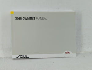 2016 Kia Soul Owners Manual Book Guide OEM Used Auto Parts