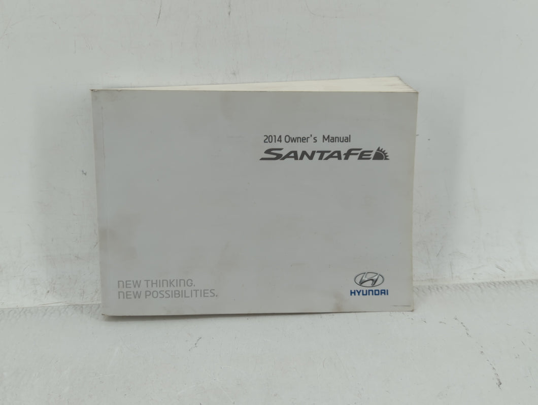 2014 Hyundai Santa Fe Owners Manual Book Guide OEM Used Auto Parts