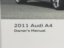 2011 Audi A4 Owners Manual Book Guide OEM Used Auto Parts