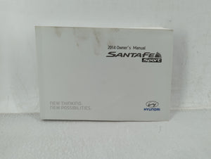 2014 Hyundai Santa Fe Owners Manual Book Guide OEM Used Auto Parts