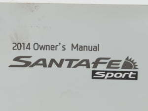 2014 Hyundai Santa Fe Owners Manual Book Guide OEM Used Auto Parts