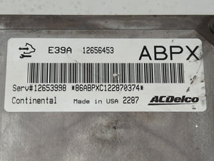 2013-2015 Cadillac Ats PCM Engine Computer ECU ECM PCU OEM P/N:12653998 12656453 Fits 2013 2014 2015 2016 OEM Used Auto Parts