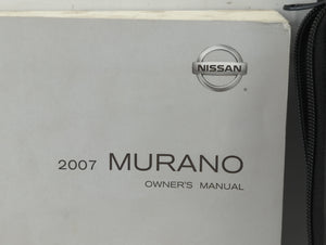 2007 Nissan Murano Owners Manual Book Guide OEM Used Auto Parts