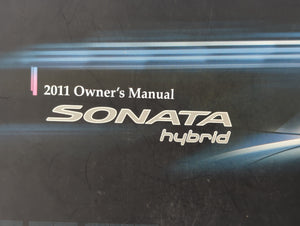 2011 Hyundai Sonata Owners Manual Book Guide OEM Used Auto Parts