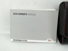 2016 Kia Sorento Owners Manual Book Guide OEM Used Auto Parts