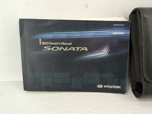 2012 Hyundai Sonata Owners Manual Book Guide OEM Used Auto Parts