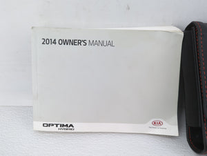 2014 Kia Optima Owners Manual Book Guide OEM Used Auto Parts