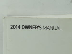 2014 Kia Optima Owners Manual Book Guide OEM Used Auto Parts