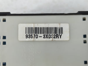 2016 Dodge Caravan Master Power Window Switch Replacement Driver Side Left P/N:93570-3X012RY 93570-3X032RY Fits OEM Used Auto Parts