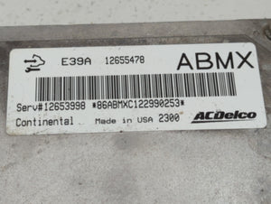 2013-2016 Chevrolet Malibu PCM Engine Computer ECU ECM PCU OEM P/N:12653998 12655478 Fits 2013 2014 2015 2016 OEM Used Auto Parts