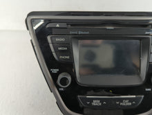 2014-2015 Hyundai Elantra Radio AM FM Cd Player Receiver Replacement P/N:961703X156GU 96180-3X165GU Fits 2014 2015 OEM Used Auto Parts