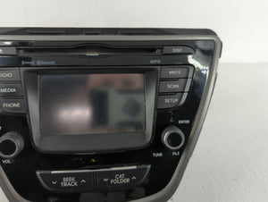 2014-2015 Hyundai Elantra Radio AM FM Cd Player Receiver Replacement P/N:961703X156GU 96180-3X165GU Fits 2014 2015 OEM Used Auto Parts