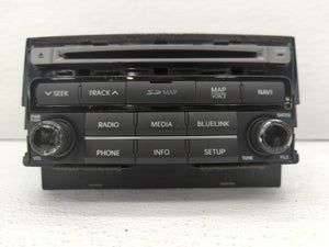 2015-2017 Hyundai Azera Radio AM FM Cd Player Receiver Replacement P/N:96560-3V530VD4 Fits 2015 2016 2017 OEM Used Auto Parts