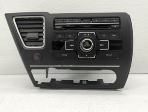 2014-2015 Honda Civic Radio AM FM Cd Player Receiver Replacement P/N:78260-TR3-A020-M1 39100-TR3-A314-M1 Fits 2014 2015 OEM Used Auto Parts