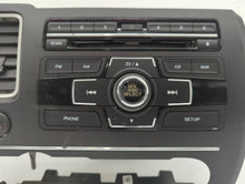 2014-2015 Honda Civic Radio AM FM Cd Player Receiver Replacement P/N:78260-TR3-A020-M1 39100-TR3-A314-M1 Fits 2014 2015 OEM Used Auto Parts