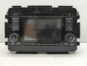 2016 Honda Hr-V Radio AM FM Cd Player Receiver Replacement P/N:39100-T7W-A71 39100-T7W-A110-M1 Fits OEM Used Auto Parts