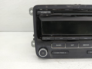 2012-2015 Volkswagen Passat Radio AM FM Cd Player Receiver Replacement P/N:1K0 035 164 F 1K0 035 188 F Fits OEM Used Auto Parts