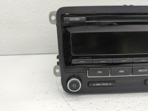 2015-2017 Volkswagen Jetta Radio AM FM Cd Player Receiver Replacement P/N:1K0035164D 1K0035164J Fits 2015 2016 2017 OEM Used Auto Parts