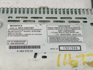 2006 Audi A3 Radio AM FM Cd Player Receiver Replacement P/N:1521566 Fits OEM Used Auto Parts