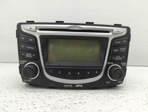 2012-2014 Hyundai Accent Radio AM FM Cd Player Receiver Replacement P/N:96170-1R1004X Fits 2012 2013 2014 OEM Used Auto Parts