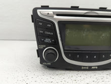 2012-2014 Hyundai Accent Radio AM FM Cd Player Receiver Replacement P/N:96170-1R1004X Fits 2012 2013 2014 OEM Used Auto Parts