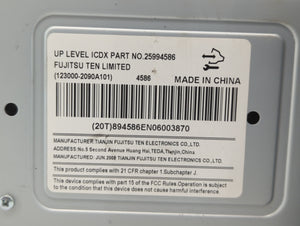 2009 Suzuki Vitara Radio AM FM Cd Player Receiver Replacement P/N:25994586 25891681 Fits 2007 2008 OEM Used Auto Parts