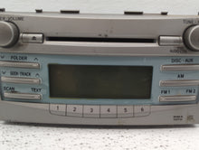 2007-2009 Toyota Camry Radio AM FM Cd Player Receiver Replacement P/N:86120-06181 86120-33891 Fits 2007 2008 2009 OEM Used Auto Parts