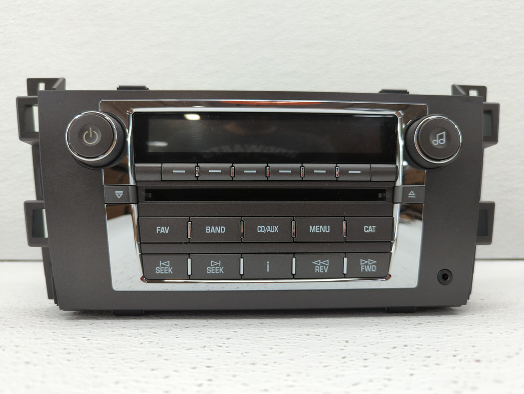 2007-2009 Cadillac Dts Radio AM FM Cd Player Receiver Replacement P/N:15948003 25818944 Fits 2007 2008 2009 OEM Used Auto Parts