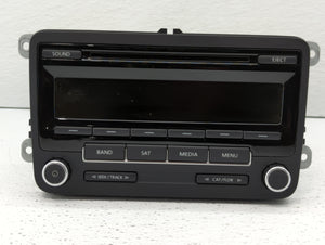 2012-2015 Volkswagen Passat Radio AM FM Cd Player Receiver Replacement P/N:1K0 035 164 F 1K0 035 188 F Fits OEM Used Auto Parts