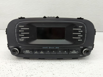 2014-2016 Kia Soul Radio AM FM Cd Player Receiver Replacement P/N:96180-D5100WK 96170-B2090CA Fits 2014 2015 2016 OEM Used Auto Parts